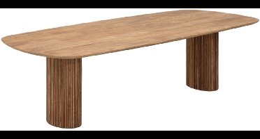 DTP Home Eettafel Lagoon Deens ovaal teakhout – 270x110 cm