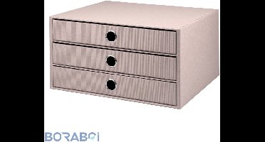 Ladebox - 3-delig - DIN A4 - Karton - Poeder