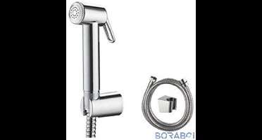 Boraboi® Wc-handdouche - Chroom Zilver - 1,2 m Slang - Bidet-set