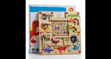 Magnetisch doolhof Montessori-speelgoed – Speelgoed en spelletjes voor peuters en kleuters, ontworpen voor leeractiviteiten, ter bevordering van de fijne motoriek en cognitieve ontwikkeling, 3-7 jaar