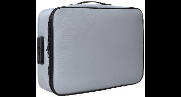 Brandwerende documententas, drielaags met slot