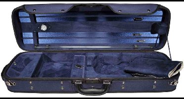 Leonardo VC-47-UU Pro Series vioolkoffer rechthoekig 4/4 blauw