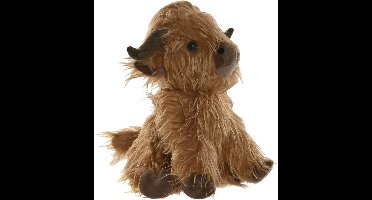 ITEM Deurstopper Schotse hooglander koe - 1,5 kilo - lichtbruin - 29 x 23 x 29 cm - kinderkamer / babykamer