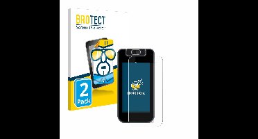 BROTECT - Screenprotector voor Vtech KidiBuzz 3 - Folie Beschermfolie transparant 2 Stuks