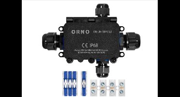 Opbouw Lasdoos IP68 - 4 voudig - Slagvast en Vlamvertragend