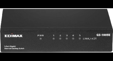 EDIMAX GS-1005E Netwerk switch RJ45 5 poorten 1 GBit/s
