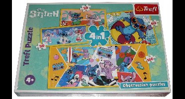Trefl Disney Steekpuzzels 4-in-1: 30, 30, 60 & 160 Stukjes