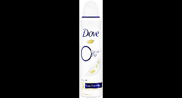 Dove Deodorant Spray - 0% Original - 150 ml - 1 stuk