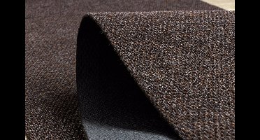 Vigor Antislip Deurmat 200x410 cm - Bruin - PP - Binnen/Buiten