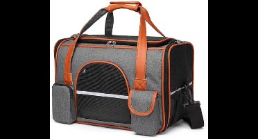 DailySupplies® Katten Vervoersbox - Reismand Kat - Transportbox - Reistas - Meerkleurig