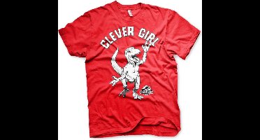 Jurassic Park Clever Girl T-Shirt Red-L