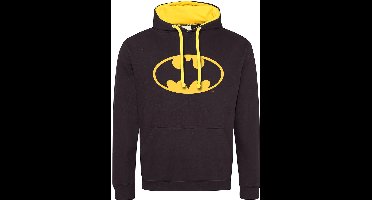 Batman Logo Hoodie BAT02262HSB Black-S