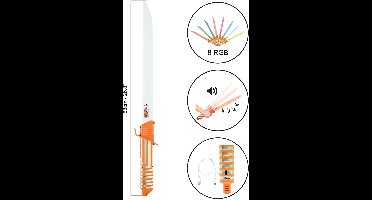 Sabre Laser LED Naruto avec effets sonores