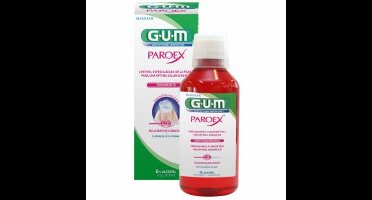 3x GUM Mondspoelmiddel Paroex 300 ml
