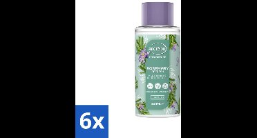 Andrélon - Pro Nature - Rosemary Refresh - Shampoo - 400 ml - Voordeelverpakking - 6 stuks