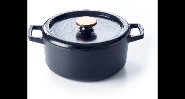 Alva Braadpan - Dutch Oven - Nori - Gietijzer ø 26 cm - geëmailleerde anti-aanbaklaag