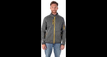 Aulp Rikko Fleece Met Volledige Rits Grijs XL Man