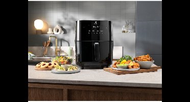 Electrolux EAF7SB Enkel 6,9 l Vrijstaand 1700 W Heteluchtfriteuse Zwart