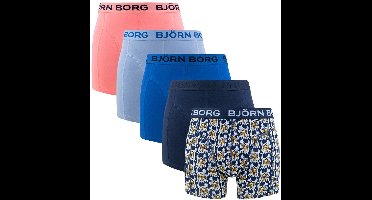 Björn Borg heren cotton stretch 5P boxers flower multi