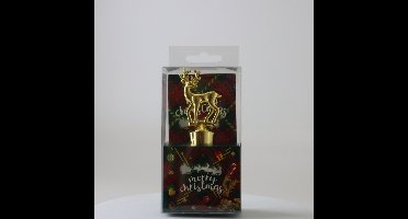 Wijnstopper - Flessenstop - Wijndop - Wijn stopper - Champagne stopper - Wijn cadeau - Wijn accessoires - Wijn schenktuit - 1 stuk