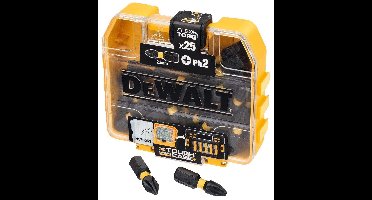 DeWALT DT70555T FLEXTORQ Schroefbits PH2 25mm in TOUGH CASE VE=25