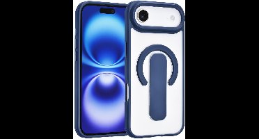 TUNIQ Anti-shock Back cover voor iPhone 17 Air - Ingebouwde Ringstand - Blauw