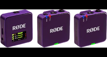 RØDE Wireless GO III - Purple - Draadloos Microfoonsysteem