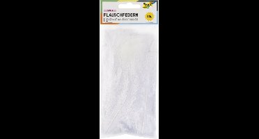 Pluizige veren, 100 g, pastelkleuren