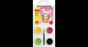 Eberhard Faber schminkset - slang - wit, geel, groen, zwart - EF-579026