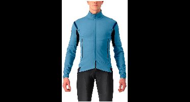 Castelli Perfetto Ros 2 Convertible Gore-tex Infinium™ Windstopper® Jas Blauw 3XL Man