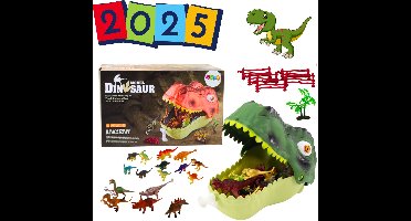 JurassicWorld Dinosaurussen Speelset Groot Groen Dinosaurusfiguur 45 cm – Realistische Speelgoed Dinosaurus voor Kinderen met Beweegbare Onderdelen en Gedetailleerde Afwerking – Educatief Speelgoed voor Jongens en Meisjes – Met Ebook