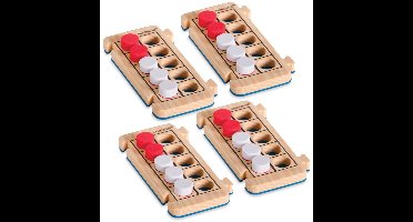 Rekenrod™ / 10-structuur frames van foam (4 st.)