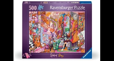 2D puzzel: Artistieke rommel, 500 stukjes - Puzzle 2D: Artystyczny nieład 500el