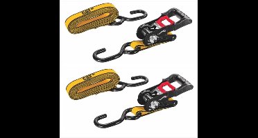 CAT - 2 delige spanbandenset - Inclusief S haak - Max 640 kg