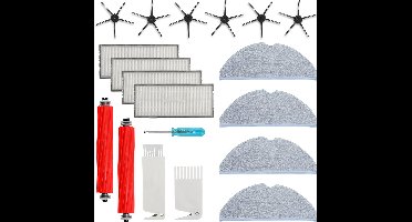 Accessoires Set voor Xiaomi Roborock S7 / S7 MaxV / S7 MaxV Plus / S7 MaxV Ultra - Vervangbare Robot Stofzuiger Onderdelen