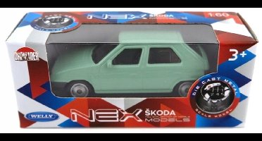 Welly Skoda Favorit Modelauto Schaal 1:60 - Nieuw