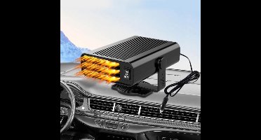 Auto Verwarming Ventilator - Auto Kachel 12 Volt - Heater - Ontdooier - Zwart