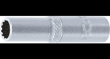 BGS Dopsleuteldop Gear Lock, diep - 1/4 - 7 mm