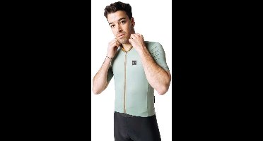 Tactic Origin Korte Mouw Wielertrui Groen M Man