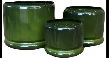 Buitengewoon de boet - Pot Rickard Groen S 16x20cm