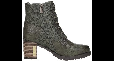 Mustang Veterschoenen Hak Veterschoenen Hak - Khaki - Maat 40