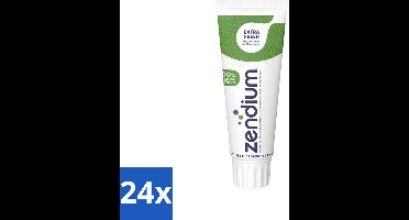 24 x Zendium Tandpasta Extra Fresh 75 ml - Tandpasta - Enzymen - Natuurlijke Tandpasta - Mondverzorging - Gaatjes Voorkomen