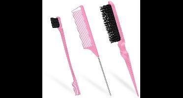 Azomor® Complete set van 3 haarborstels en kammen voor perfect gestyled haar