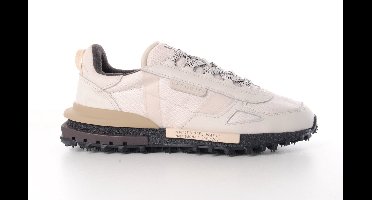 Lacoste heren sneaker Elite H II suède en nylon beige