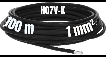 LAPP 4160301 Draad Multi-Standard SC 2.1 1 x 1 mm² Zwart 100 m