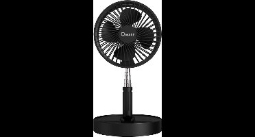 Qware - Portable Mini Desk Fan -Black