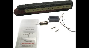 micromotor NM007 motor ombouwset voor Minitrix RAM TEE