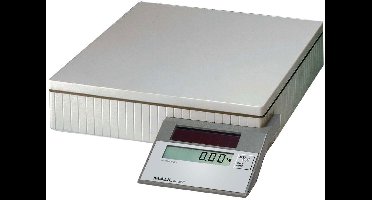 MAULparcel S Pakketweger solar 50 kg- grijs - kunststof - 1 stuk - 39.9 x 30.4 x 7.6 cm - MAUL