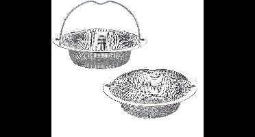 Boraboi® Roestvrijstalen Afvoerzeef Set van 2 met Handvat voor Keuken en Badkamer, 11 x 7,5 x 2 cm, Verstoppingsbescherming
