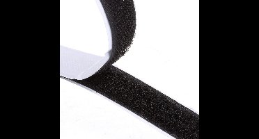 Zelfklevende klittenbandrol - Herbruikbaar - Klittenbandrol - extra sterk - zelfklevend plakpad - Hook and Loop Tape - Klittenbandset - 10m×2cm